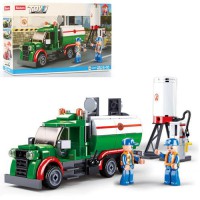 Конструктор Бензовоз 267 деталей SLUBAN M38-B0878