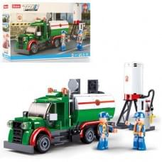 Конструктор дитячий "Бензовоз" 267 деталей SLUBAN M38-B0878