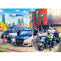 Пазли Castorland Поліцейський участок, 120 елементів, 32x23 см, B-13562