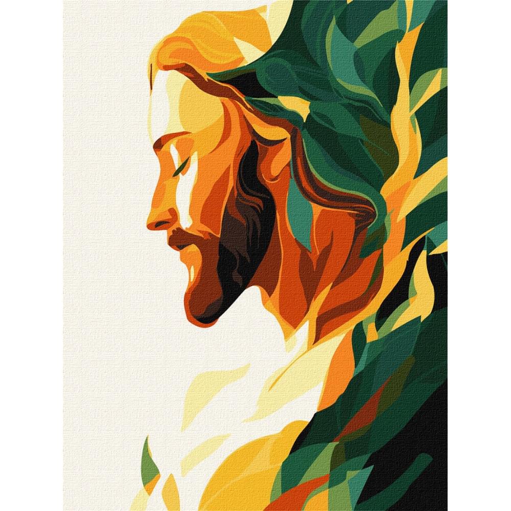 Набір для розпису по номерах "Вічна віра" Ideyka 30х40см КНО8619