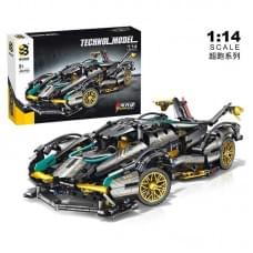 Конструктор "Автомобіль" 1028+ деталей, гумові шини JKC7105