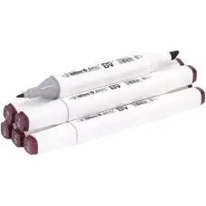 Скетч-маркер двухсторонний №1, на спиртовой основе, 10 шт.