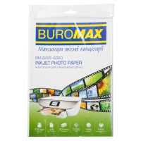 Фотопапір Buromax матовий односторонній, А4, 230 г/м², 20 аркушів BM.2225-6020