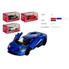 Модель легкова FORD GT 5'' KT5391W метал.інерц.відкр.дв.4кол.кор./96/