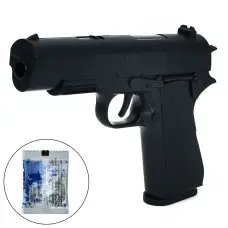 Пистолет, 17 см, водяные пули, 16x22x3 см