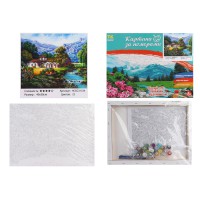 Набір для розпису по номерах Маяк біля лісу, TK Group, 30x40 см, 31534