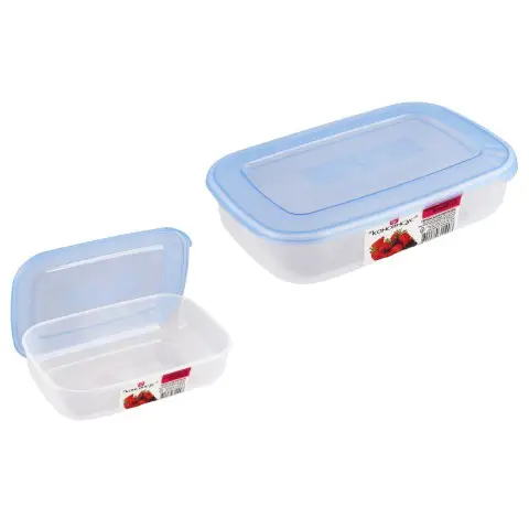 Контейнер для продуктів овальний 0,5 л, 2 шт в упаковці