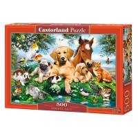 Пазл Кастор Приятелі 500 елементів 47×33 см B-53230