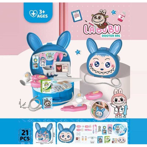 Набір лікаря LABUBU 21 елемент у боксі 9423