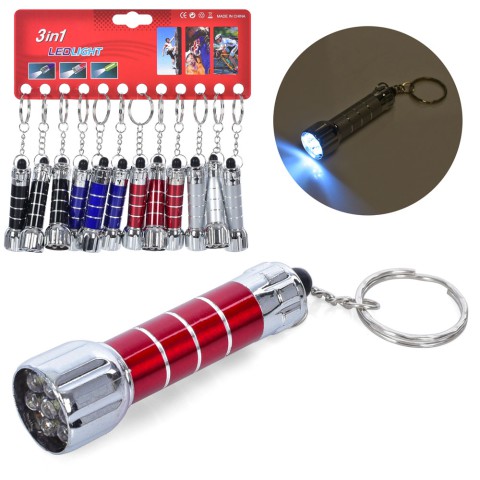 Ліхтарик брелок світло (набір 12 шт) MK5021