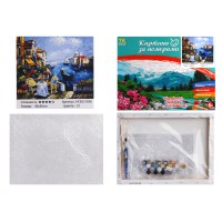 Набір для розпису по номерах Романтична Венеція, TK Group, 30x40 см, 31838