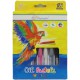 Олівці пастель Папуга, 18 кольорів