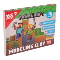 Пластилін Yes Minecraft, 16 кольорів, 320 г