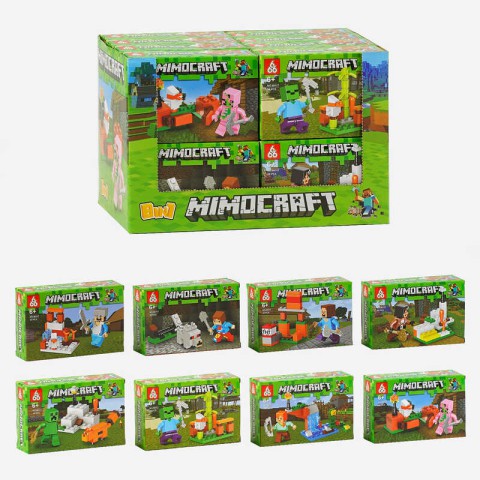 Конструктор дитячий Minecraft, 38 деталей, 15x10x4 см
