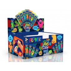 Творчість "bubble clay "fluoric" у брикетах ріс (100) danko toys