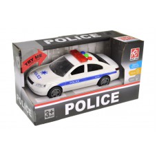 Машина "поліція" інерційна, озвучена, світлові ефекти, у коробці. 10, 5*19, 5*8, 5см rj039