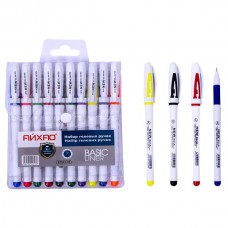 Набір ручок гелевих et801-10 original 10 кольорів (в упаковці)