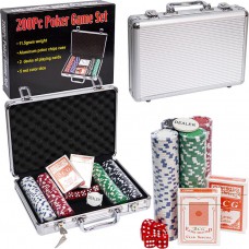 Набір для покеру в коробці 24*24*7 см (80382)