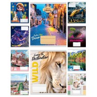 Зошити учнівські 18 аркушів клітинка 20 штук в упаковці ТЕ41205