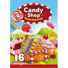 Розфарбовка, 80г, 210х297 мм, 16 арк., А4,Скоба диз.22149