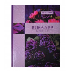 Книга обліку "boho chic" 96 арк/кліт. Оф.(тв. Лам. Обкл), а4, фіолетовий