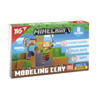 Пластилін Yes Minecraft, 8 кольорів, 160 г