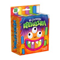 Крейда кольорова серії Крейда малі, 21 колір, Danko Toys