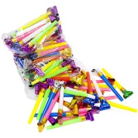 Набір карнавальних свистків 11 см 100 шт 2889-10