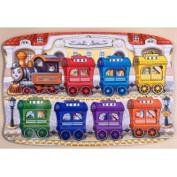 Двошарова вкладка Мега Потяг Ubee ПСД296