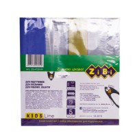 Обкладинка для підручників з клапаном, 225 мм, 5 шт.