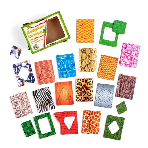 Дошки Сегена з візерунками Пір'я Ubee ПСД086