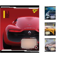 Зошити учнівські 36 аркушів лінія. YES Dezir concept 15 шт. в упаковці