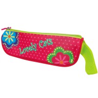 Пенал трикутний Кішечка, 1 змійка, 23x7x12.5 см, 15022-JO