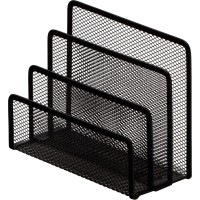 Підставка для листів, металева, чорна