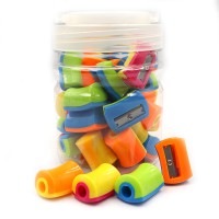 Набір стругачок дитячих Kid, 3x2x1.5 см, у банці, 802_1