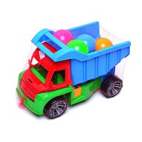 Грузовик Алекс з шариками великими Бамсик, 086, 8 шт.