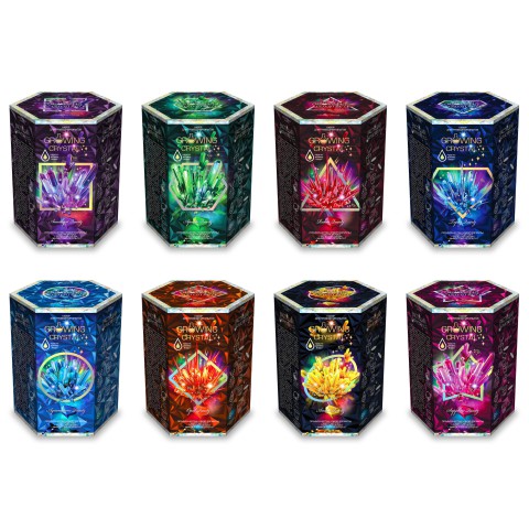 Набір для дослідів Growing Crystal, російською, Danko Toys
