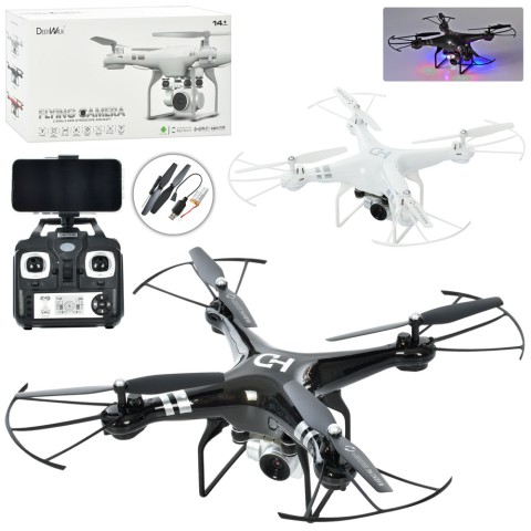 Квадрокоптер на радіокеруванні, 2.4G, 27 см, камера, 43x23x11 см, CK-23