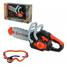 Інструмент іграшковий "Бензопила" 33см, окуляри, звукові ефекти 778-2