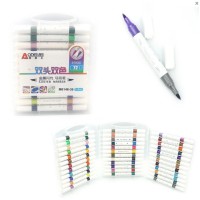 Набір скетчмаркерів акрилових Металік Aodemei 36 шт 72 кольори 6146-36M