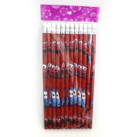 Олівець CR, HB, з гумкою, 2.0 мм, 12 шт.