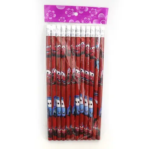 Олівець CR, HB, з гумкою, 2.0 мм, 12 шт.