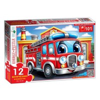 Гра-пазл Енергія+ Пожежна машина, 12 елементів