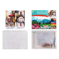 Набір для розпису по номерах Міська романтика, TK Group, 30x40 см, 32196