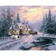 Картина за номерами Новорічний спокій Ideyka 40×50 см КНО6419