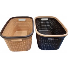 Кошик для білизни 40л "Rattan" з рамою