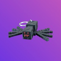 3D Іграшка Майнкрафт Павук, 10 см