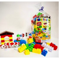 Конструктор BAMSIC №3, 132 деталі, Бамсик, 115/10