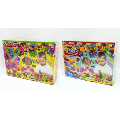 Набір творчості Тісто для ліпки Master Do Люкс, 18 кольорів, рос, Danko Toys