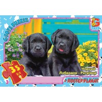 Пазли G-Toys Домашні улюбленці, 35 елементів, AN145